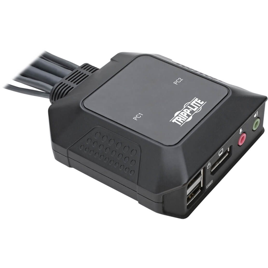   Switch KVM compact   Commutateur KVM  2 ports DisplayPort 1.1/USB B032-DPUA2