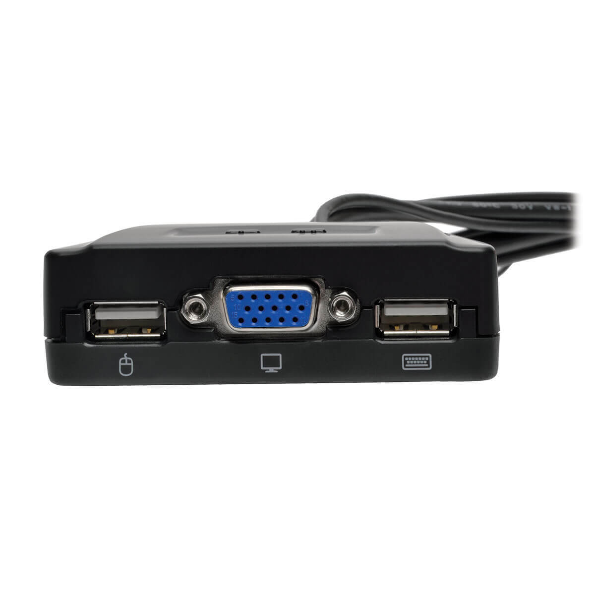   Switch KVM compact   Commutateur KVM  2 ports VGA/USB B032-VU2