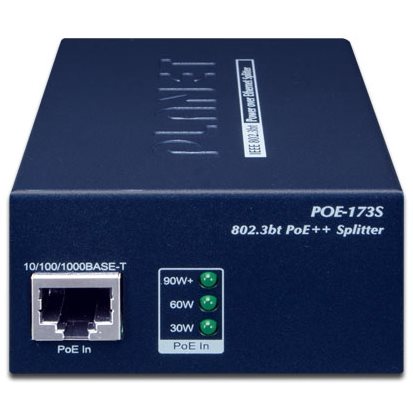 Rcepteur PoE Giga 802.3bt PoE++ 12/19/24V POE-173S