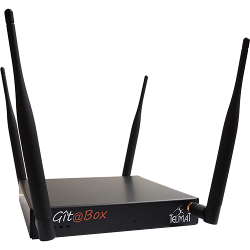  Controleur HotSpot Trace Lgale GitaBox2 WiFi 3 ports Eth. 25 accs simu. (25 max) GITBOXW025